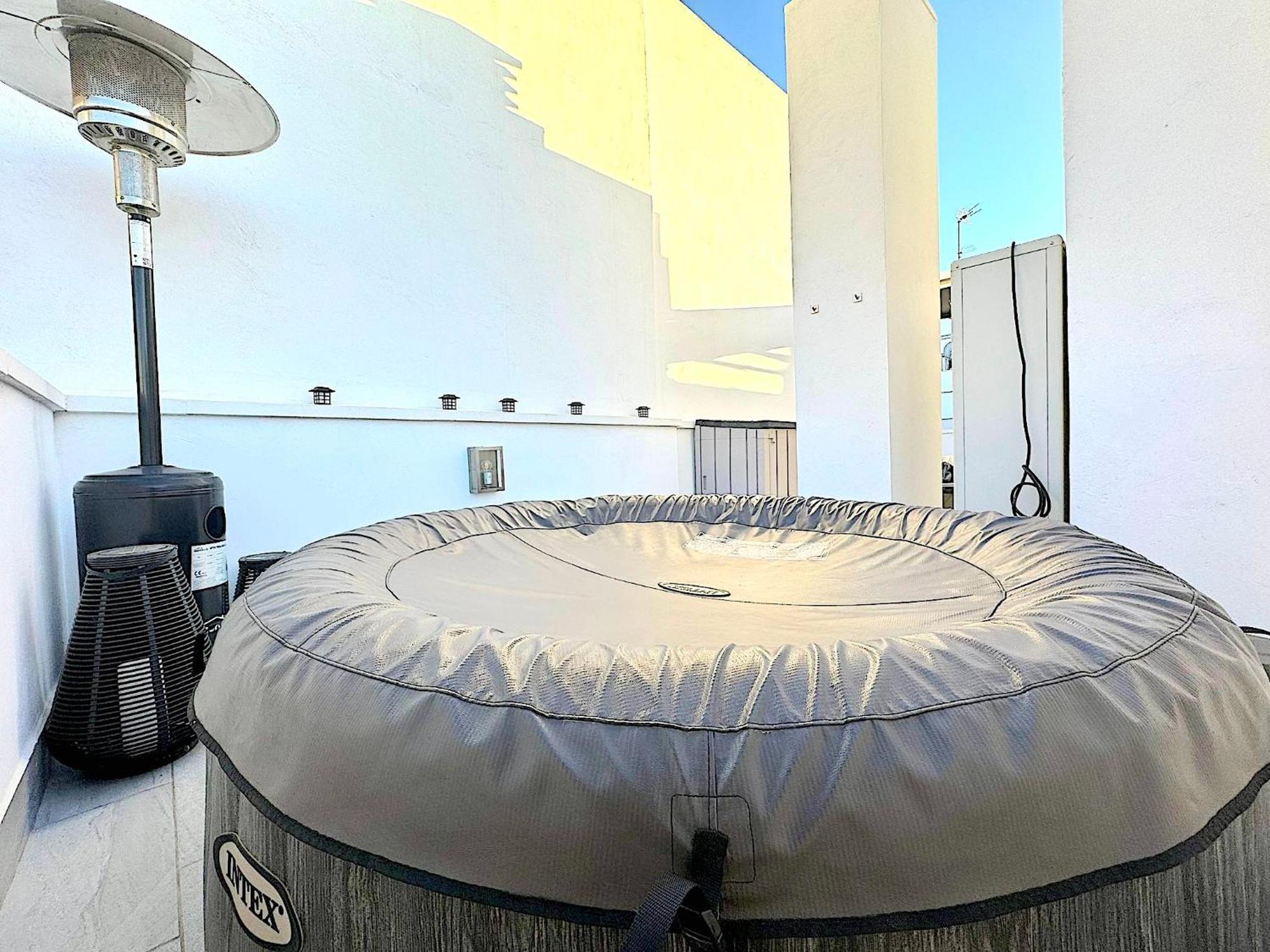 Atico Con Jacuzzi Privado , 1 Min Walk De Playa Levante Santa Pola Exteriér fotografie